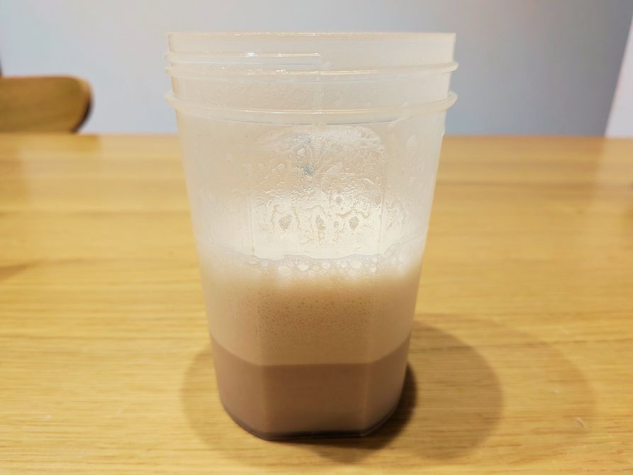 タンパクオトメ　泡立ち