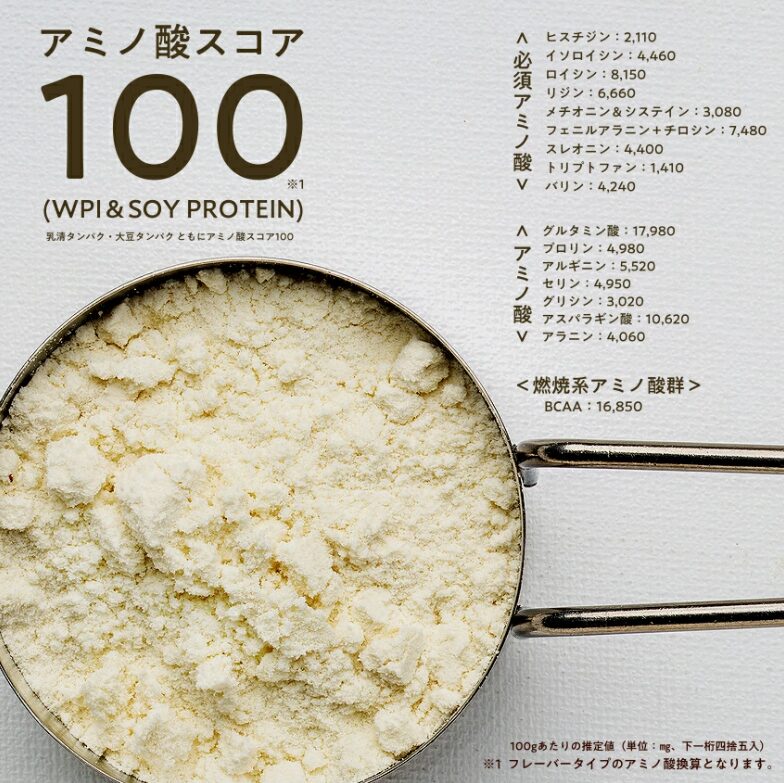 アミノ酸スコア100