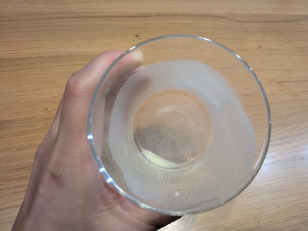 ドクターズナチュラルレシピ美容プロテイン 飲み終わり