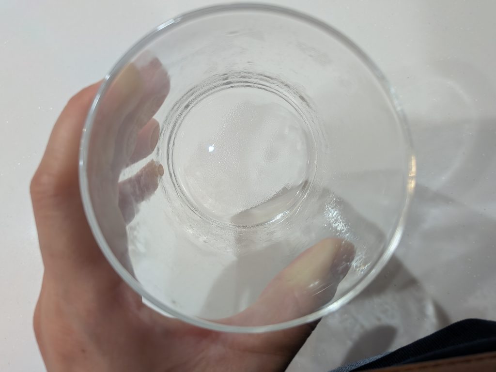 コラテインピーチティー味　溶け残り